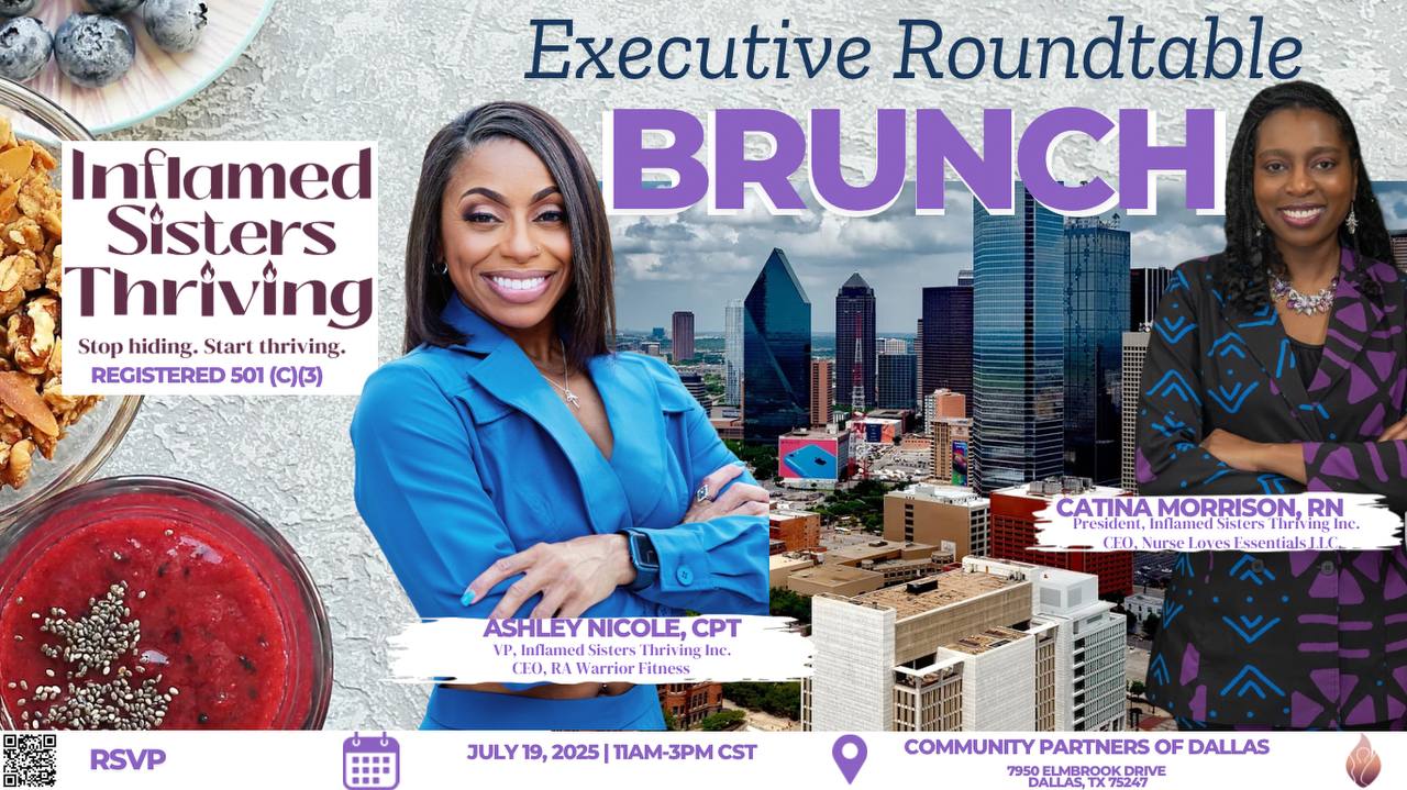 Inflamed Sisters Thriving Executive Roundtable Brunch